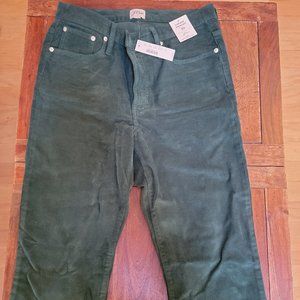 J. Crew Vintage slim-straight corduroy pant